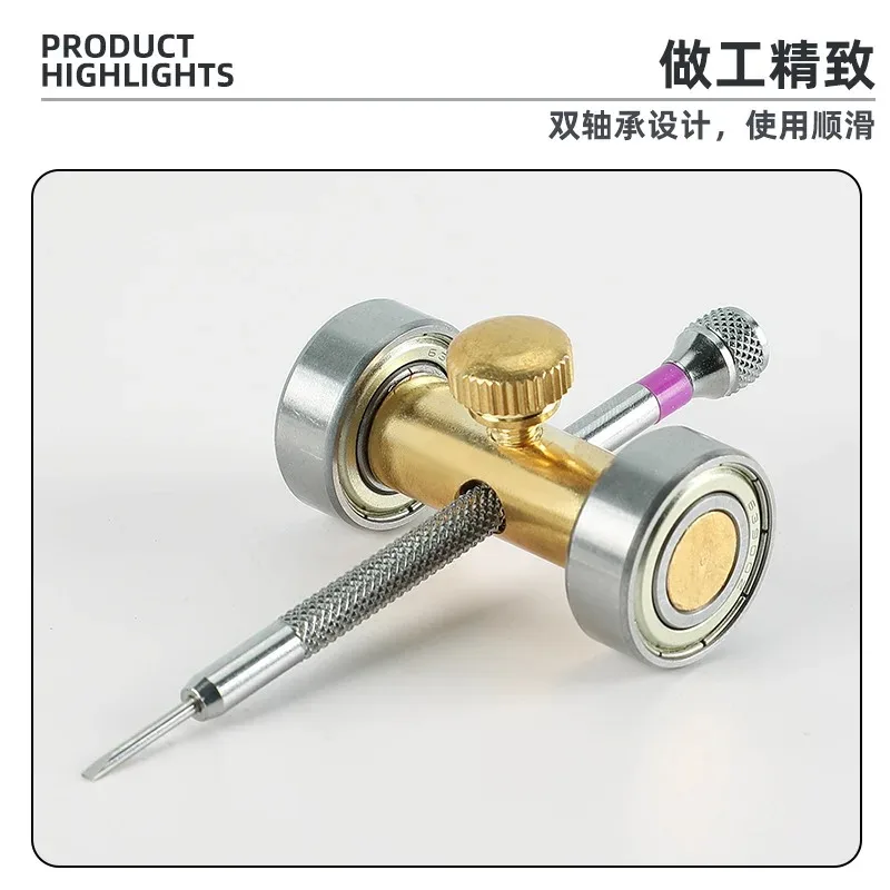 Screwdriver Sharpening Tool Double-Sided Ultra-Hard Precision Sharpening Stone Watch Oil Stone Metal Screwdriver Head Repair Kit