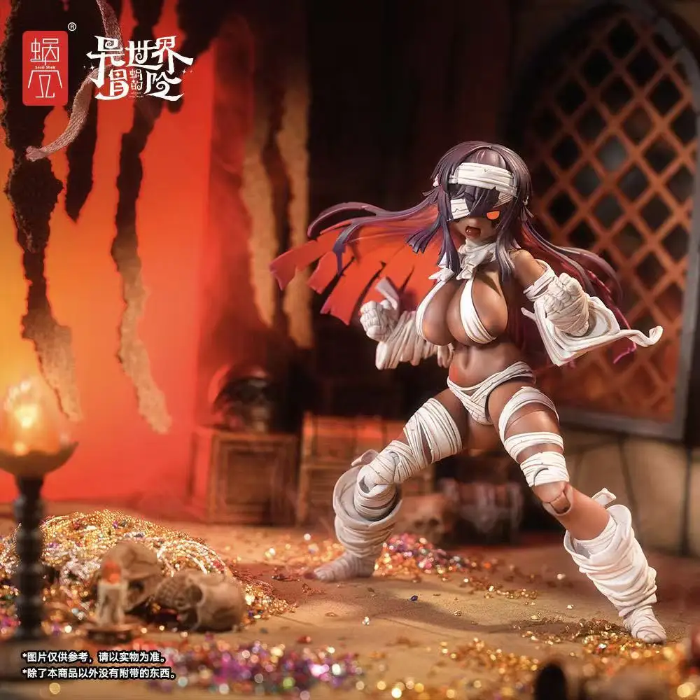 

Limited Edition 1/12 Snail Shell Different World Adventure Zombie Girl Grisa Full Set 6in Egyptian Mummy Action Figure Fans Gift