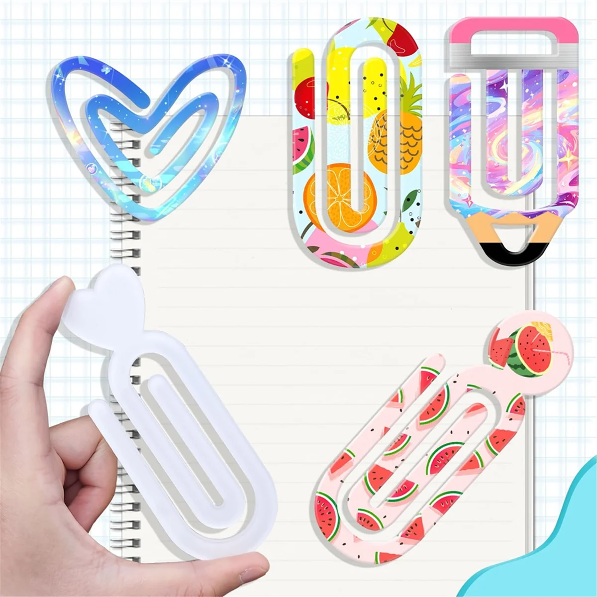 

【Горячие товары】 Сублимационные пустые скрепки для бумаг