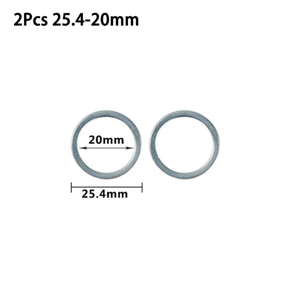 Circular Saw Ring, 2 Pcs Bushing Rings for Saw Blade Conversion, Metal Material, Suitable for Different Blade Sizes
