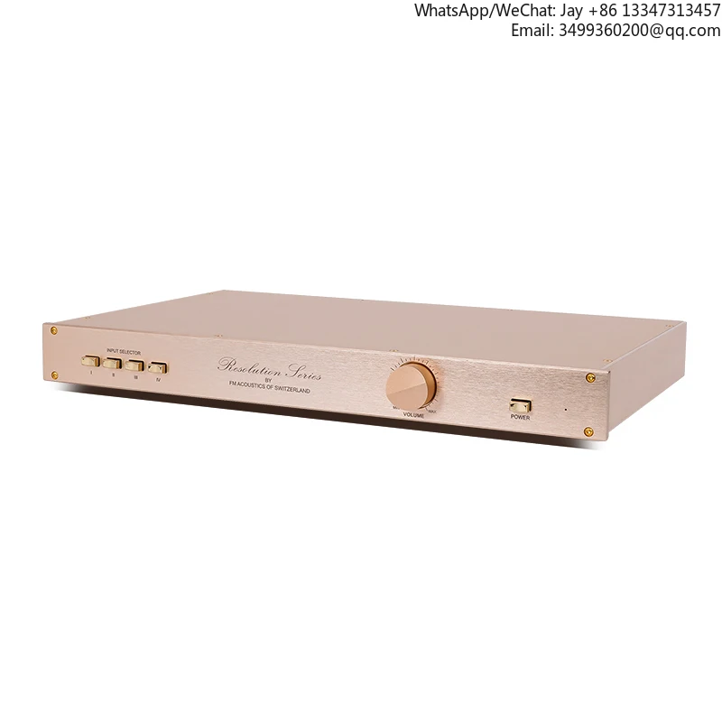 

Линейный предусилитель на транзисторах Hi-Fi, высококачественный аудиофильский сбалансированный стереоусилитель