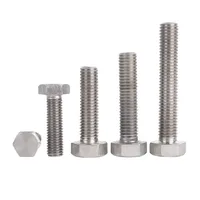 1pc M6 M8 M10 M12 M14 M16 M18 M20 x 10 12 15 20 25 30 35 40-200 mm TA2 GR2 Titanium Hex Head Screw Bolts DIN 912
