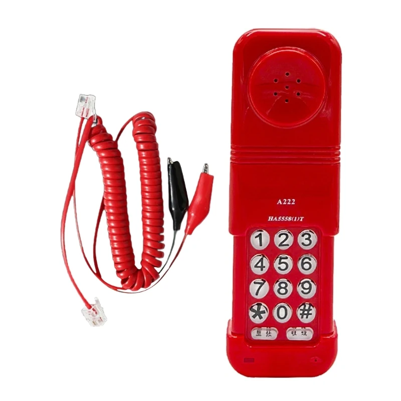 

Desktop Telephone for Telephone Communication Line Checking Corded Telephone