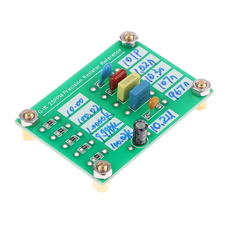 Scheda di riferimento di resistenza di precisione utilizzata con AD584 LM399 per calibare e calibrare i multimetri