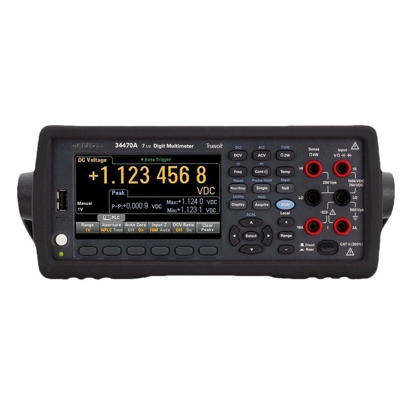 High-precision 34465A desktop multimeter seven and a half digits
