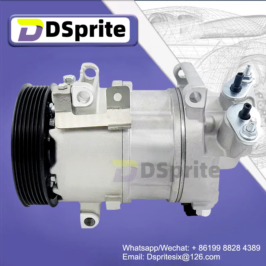 

AC Compressor 5SEL09C 437100-8340 For Peugeot 208 CITROEN c3 DS3 2012-2016 1608325980 648709 9672247080 4471503941 4471503940