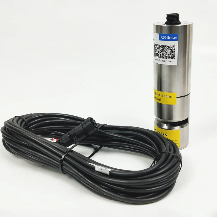 Sensor COD de qualidade da água digital UV254 autolimpante on-line com temperatura de turbidez