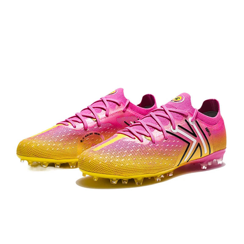 أحذية كرة القدم Kelme للرجال Mg للشباب والكبار، أحذية كرة القدم للتدريب الخاص في الأماكن المغلقة ومضادة للانزلاق، أحذية كرة القدم القصيرة للأظافر