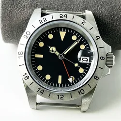 39MM Strap less NH34A Automatic Mechanical Watch 10ATM Waterproof 39mmGMT feature sapphire glass lumen Men's watch