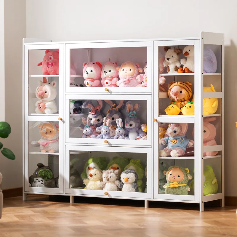 

Doll storage display cabinet plush toy doll cotton doll figure blind box imitation acrylic transparent display box