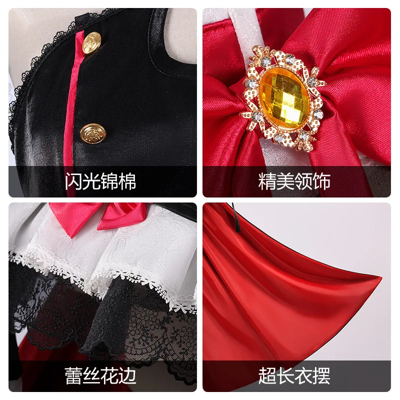 Krul Tepes Cosplay Anime Seraph Of The End Costume Wig Cosplay Owari no Seraph Halloween Party Role Play Clothing Suit