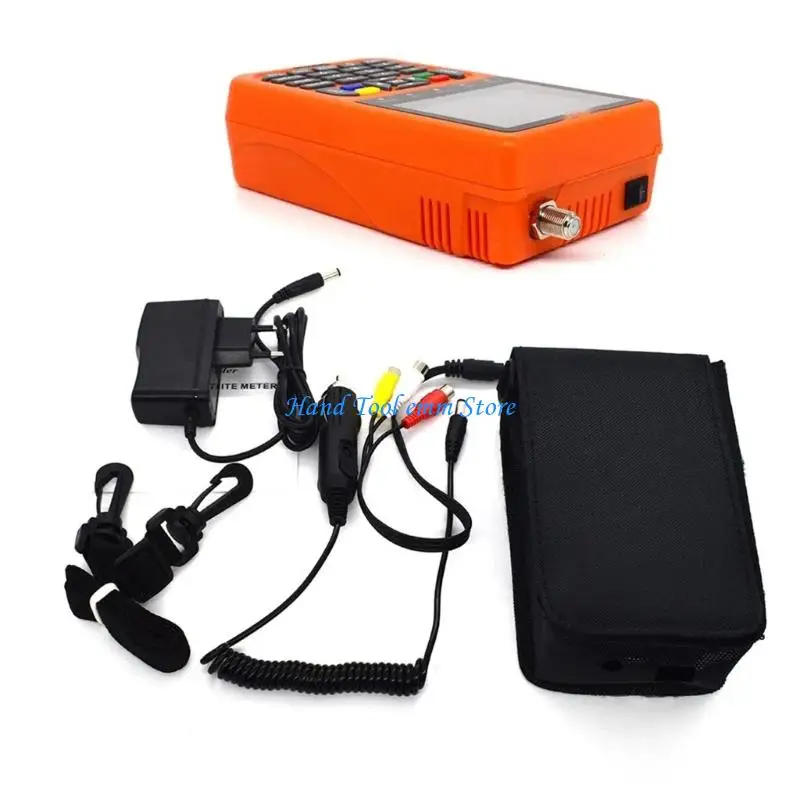 H37F Dvbs S2X Satellite Meter Abs 3.5 Foot Display 3000Ma Battery Efficient Permanent Case
