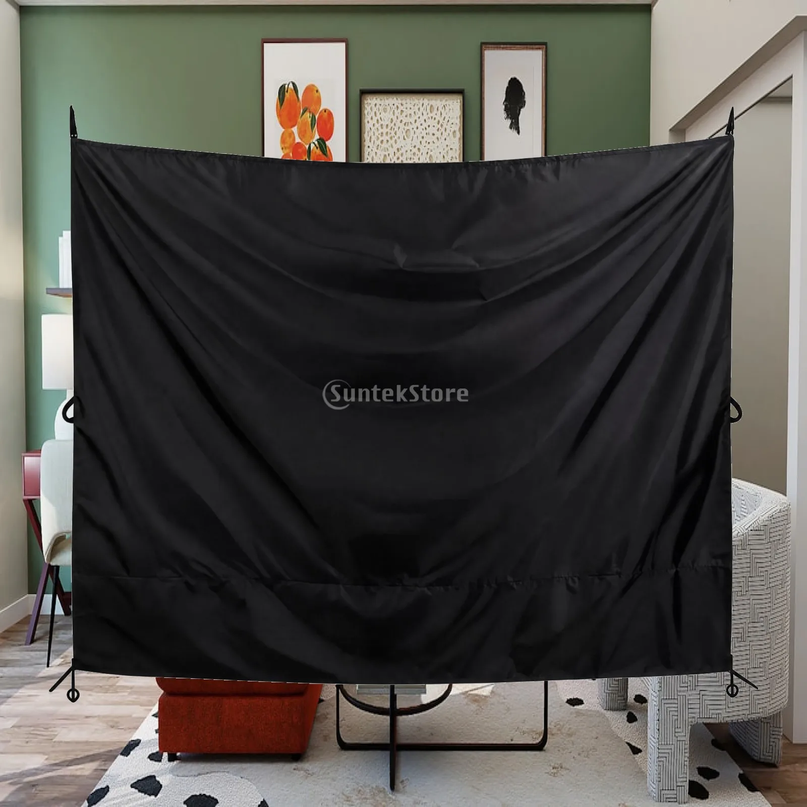 Automotive Rear-Door Privacy Curtain Easy to Install Tailgate Privacy Curtain Rear Window Blind Long-Lasting Tear-Resistant