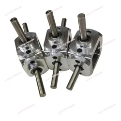 20T Bevel Gearbox Output Shaft Ratio 1:1 T-Type Cross Commutator Right Angle Transmission 1M Diameter 8MM