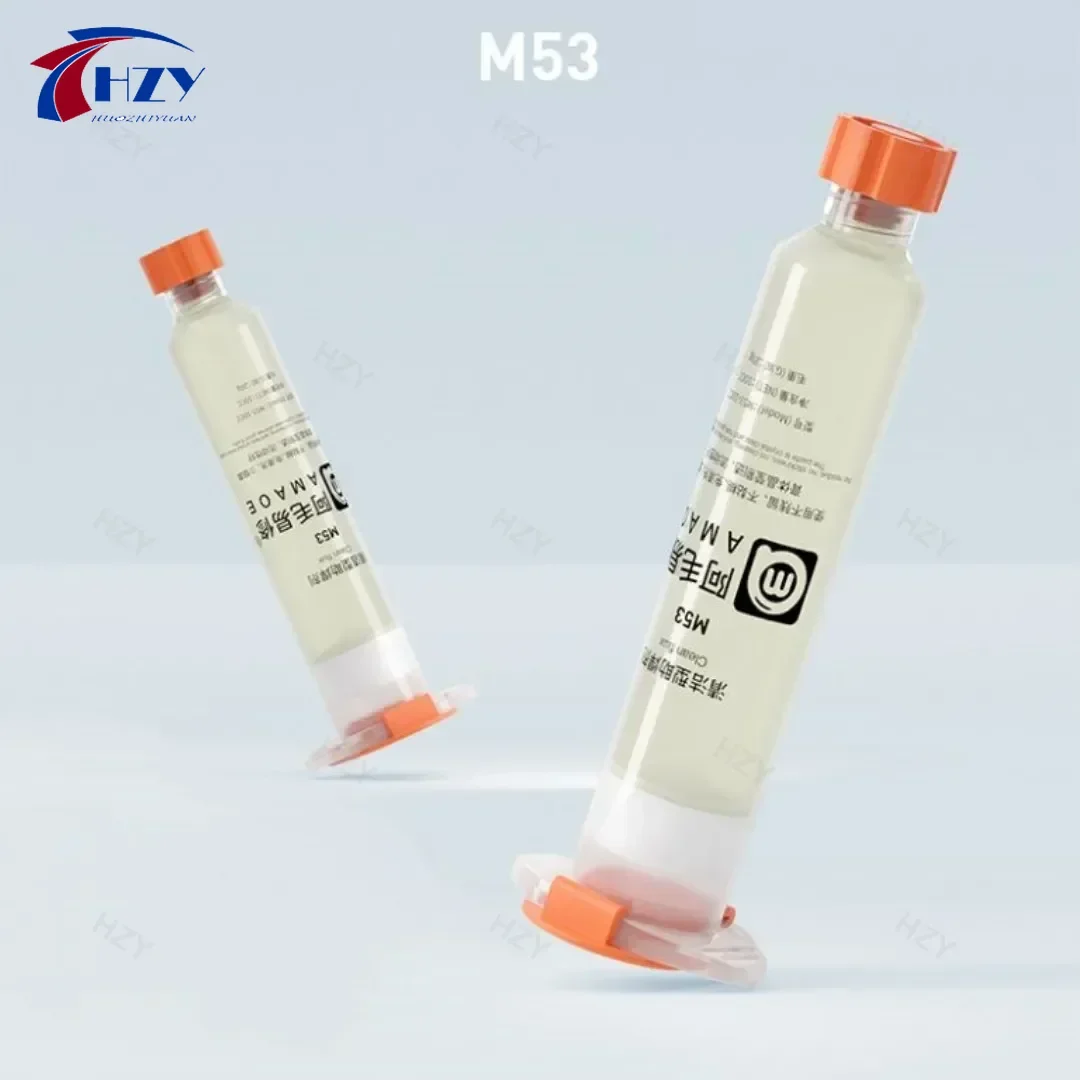 10cc Amaoe M53 M50 No-Clean Smooth Flow Tracky Lötflusspaste für PCB IC CPU LED BGA