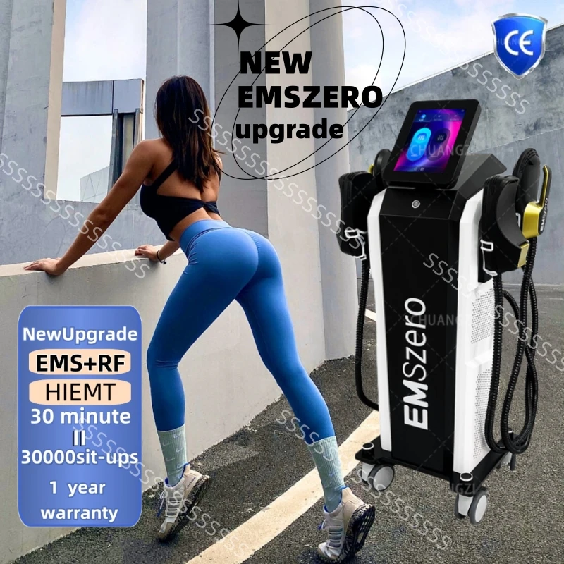 

Emszero Neo Professional 5 Handles 2025 Hiemt Ems Muscle Stimulator Body Sculpting Machine 6500W 200HZ with Pelvic Floor Pad