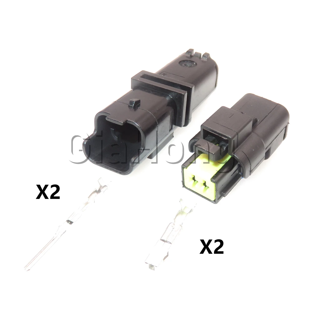 1 Set 2 Ways Auto Parts AC Assembly Water Temperature Sensor Sealed Plug 211PC022S0049 211PL022S0049 Automobile Cable Connector