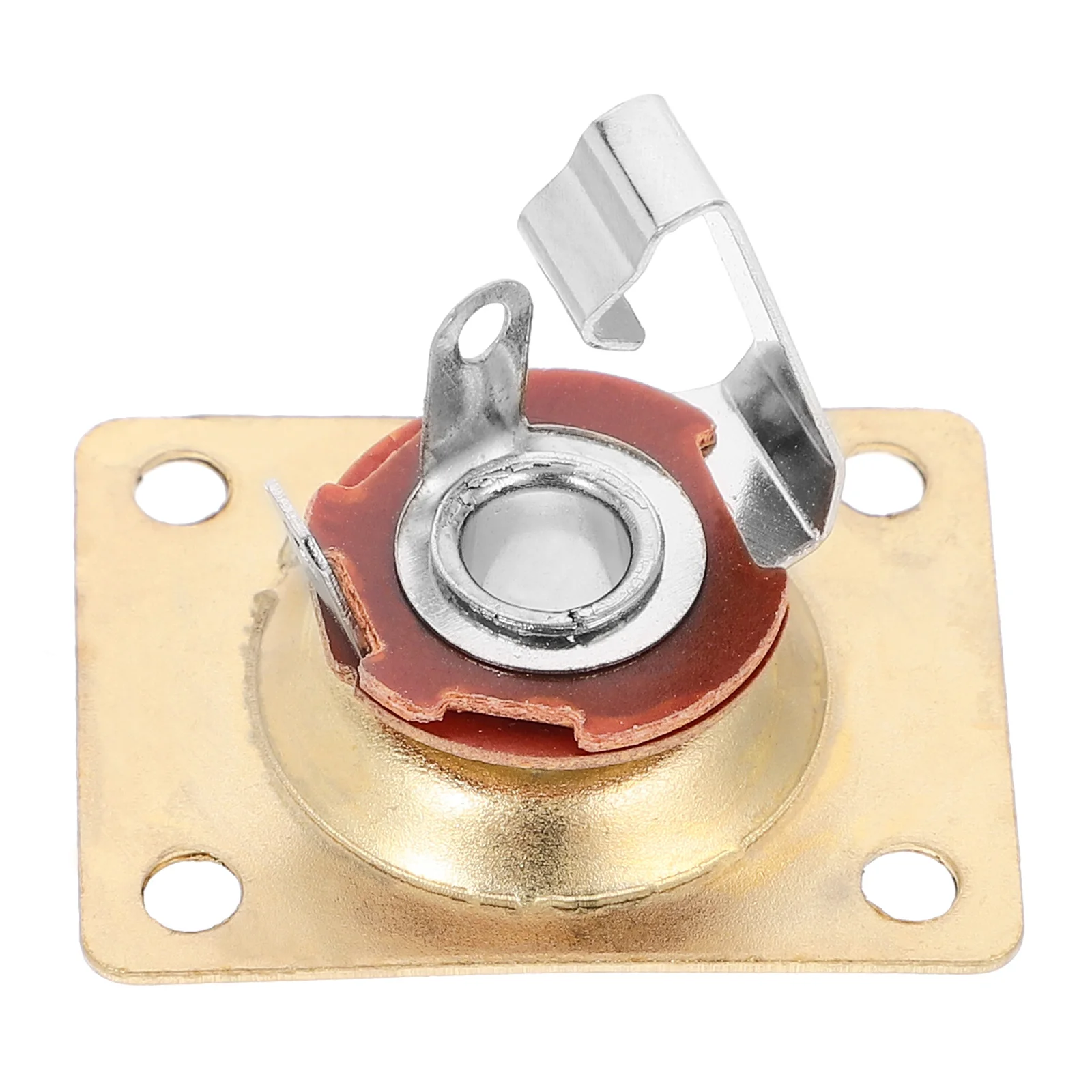 

Electric Guitar Jack Accessories Socket Board Output Plate Hardware Golden Fittings Plates