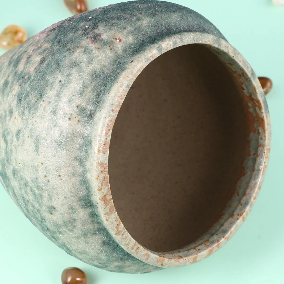 

Керамический цветочный горшок с уникальным дизайном белой окантовки, многофункциональный кашпо для комнатных растений, декор для балкона и сада