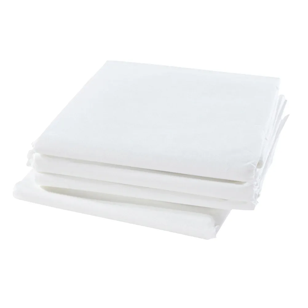 5pcs Bed Sheets Disposable Non-Woven Spa Cover For Beauty Salon Massage Table Disposable Bed Sheets Oil Resistant White