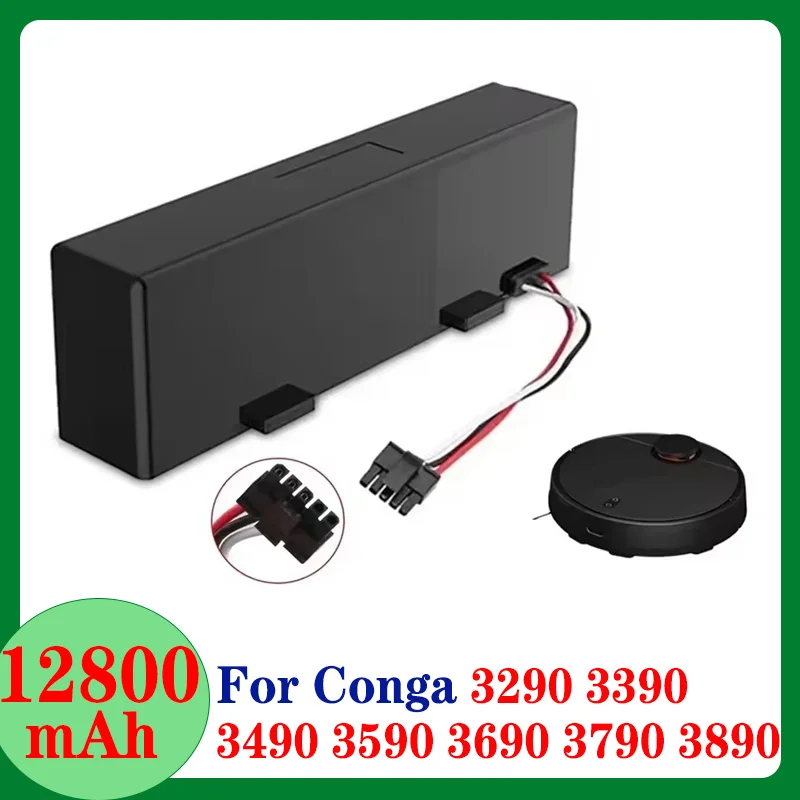 2025 Original Rechargeable lithium battery For Conga 3590 3290 3390 3490 3690 3790 3890 Sweeping Mopping Robot Vacuum Cleaner