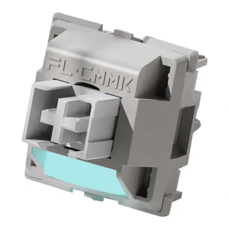 FL CMMK مفتاح الثلج الرمادي الصامت 5pin 40g RGB SMD الخطي للوحة المفاتيح الميكانيكية الساخن مبادلة كتم MX مفاتيح مصنع تزييت الكمبيوتر