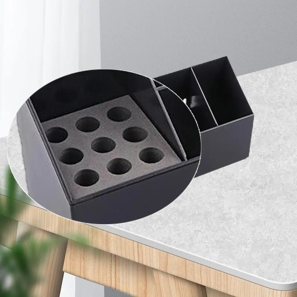 

Ящик для хранения инструментов, подставка для ножниц и машинок для стрижки, противоскользящая