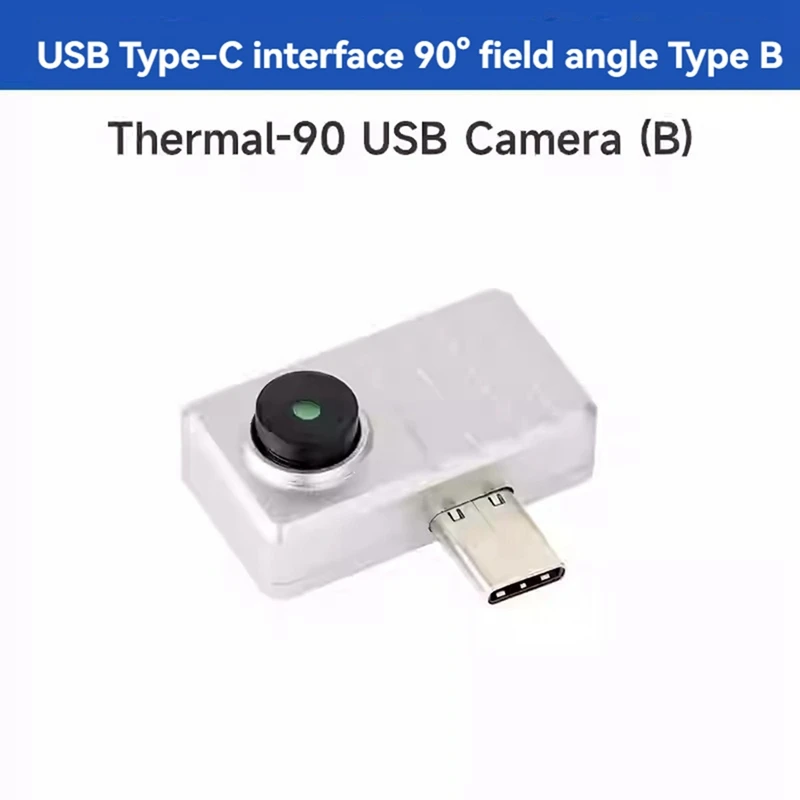 PC/Phone Thermal Imager Camera 80x62 Resolution 90° 25 Frames Type C Infrared Thermal Imager-A14I