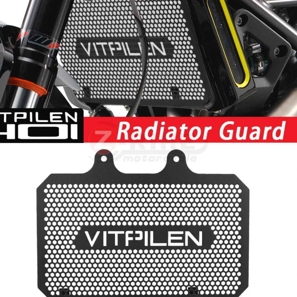 

Для Husqvarna VITPILEN 401 vitpilen 401 2018 2019 2020 2021 2022 2023 мотоциклетная защита радиатора с ЧПУ, защитная крышка Vitpilen 401
