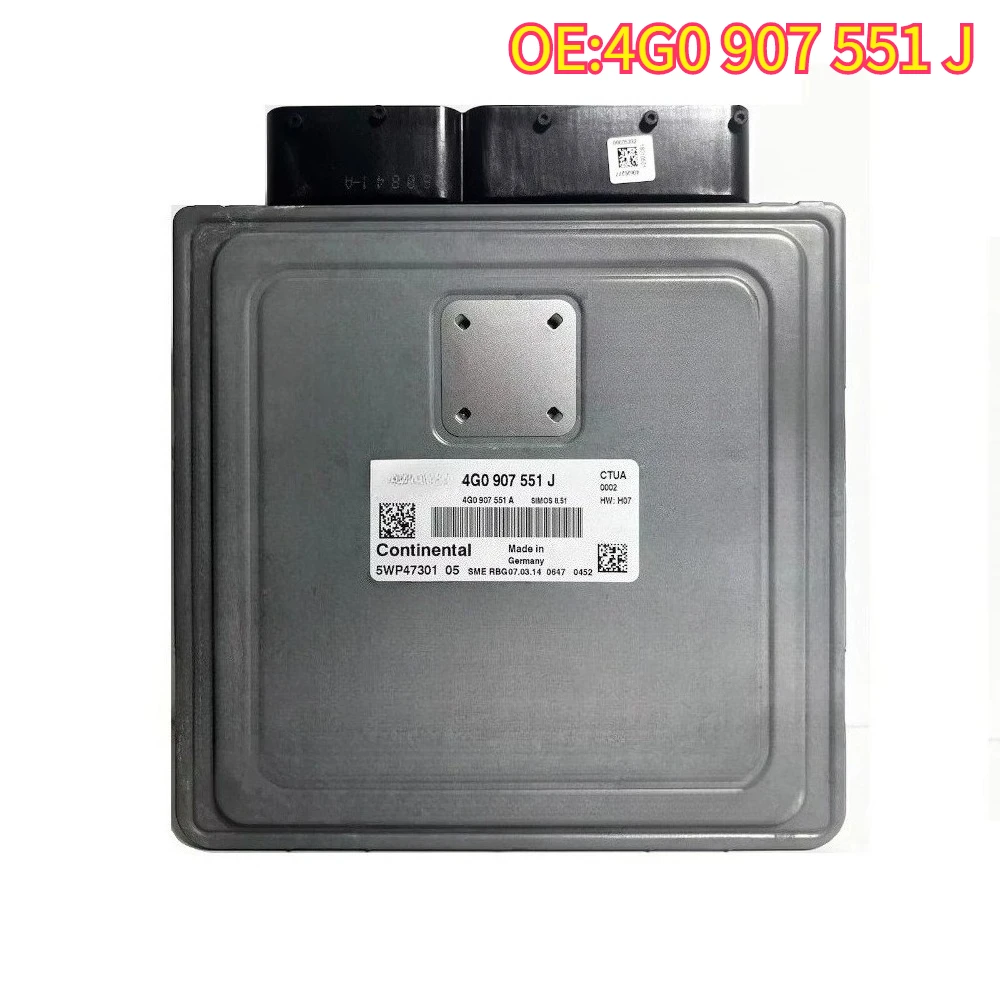 

For 4G0 907 551 J Engine Control Unit ECU Control Module ECM OEM SIMOS 8.51 Chip ECU 2010 - 2019 A3 A4 A6 8p Ecu for Audi