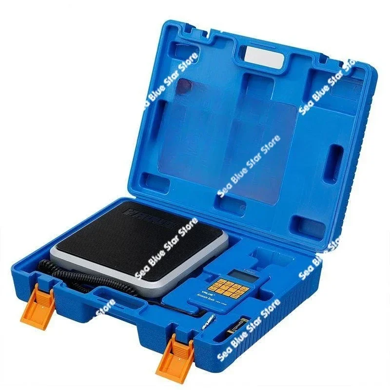 

VES-50AB Коммерческие промышленные электронные весы из нержавеющей стали Светодиодная сигнализация 100 кг Вес хладагента