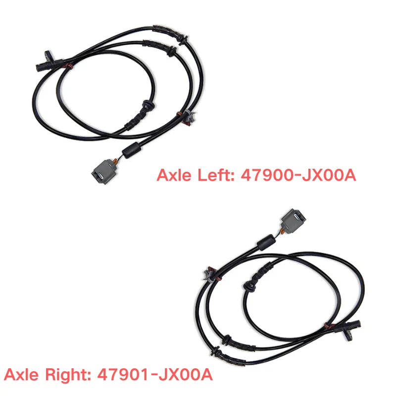 

1pcs ABS Wheel Speed Sensor 47900-JX00A 47901-JX00A Rear Axle Left Right for 2010 2011 Nissan NV200 1.5 1.6L M20 M20N Auto Parts