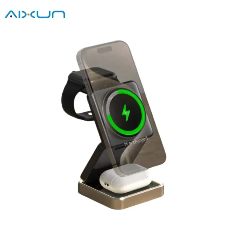 

New Design Premium Best-Selling Electronic Product 3 In 1 Foldable Wireless Charger For Iphone