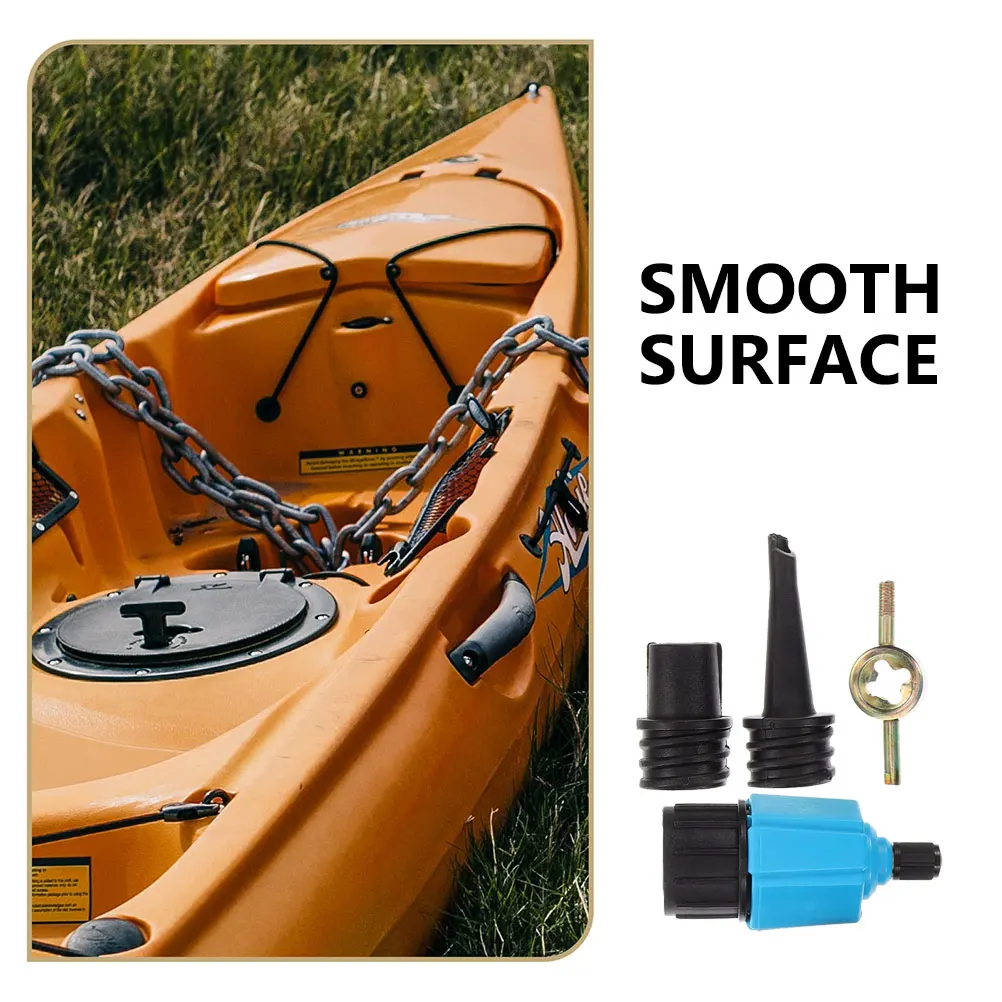 

Air Valve Converter for Inflatables Pump Adapter Nozzle for Kayak Mattress Universal Fit Inflatable Equipment Accessory