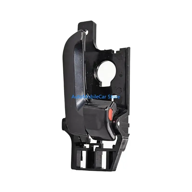 G8TE Inner Door Opening Handle, Black Cabin Pull Part with Curved Grip and Mounting Frame, Single Unit Supply, Repair Use