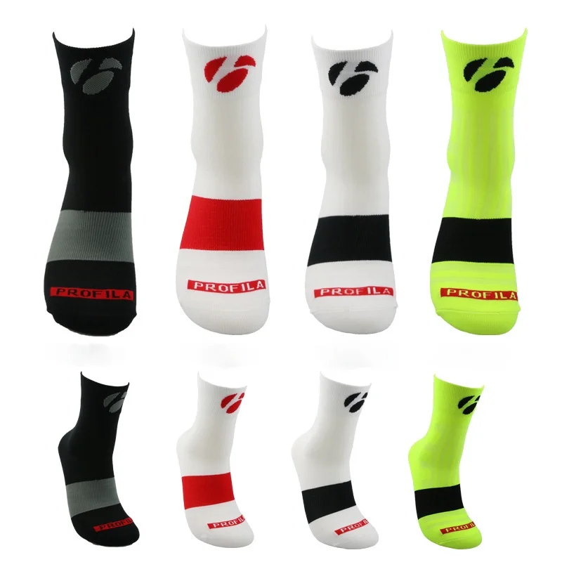 

Socks Bike Cycling stocking socks Coolmax Breathable Running Men's Sport socks fit for 40-46