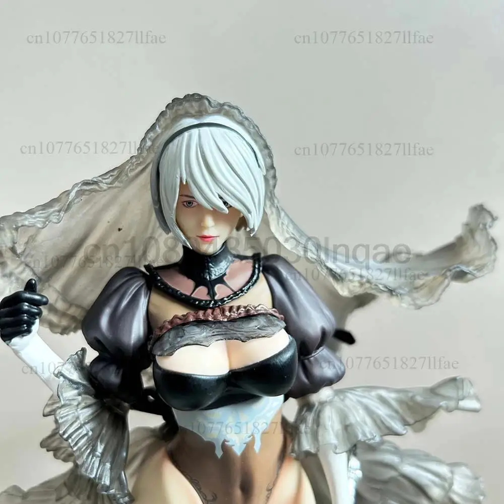 Play Arts NieR: Automata Type B 2B Deluxe Edition 1475 YoRHa Automata 2B & Machine Lifeform Figuur Nr. 2 A2 Gril Action Figure Speelgoed