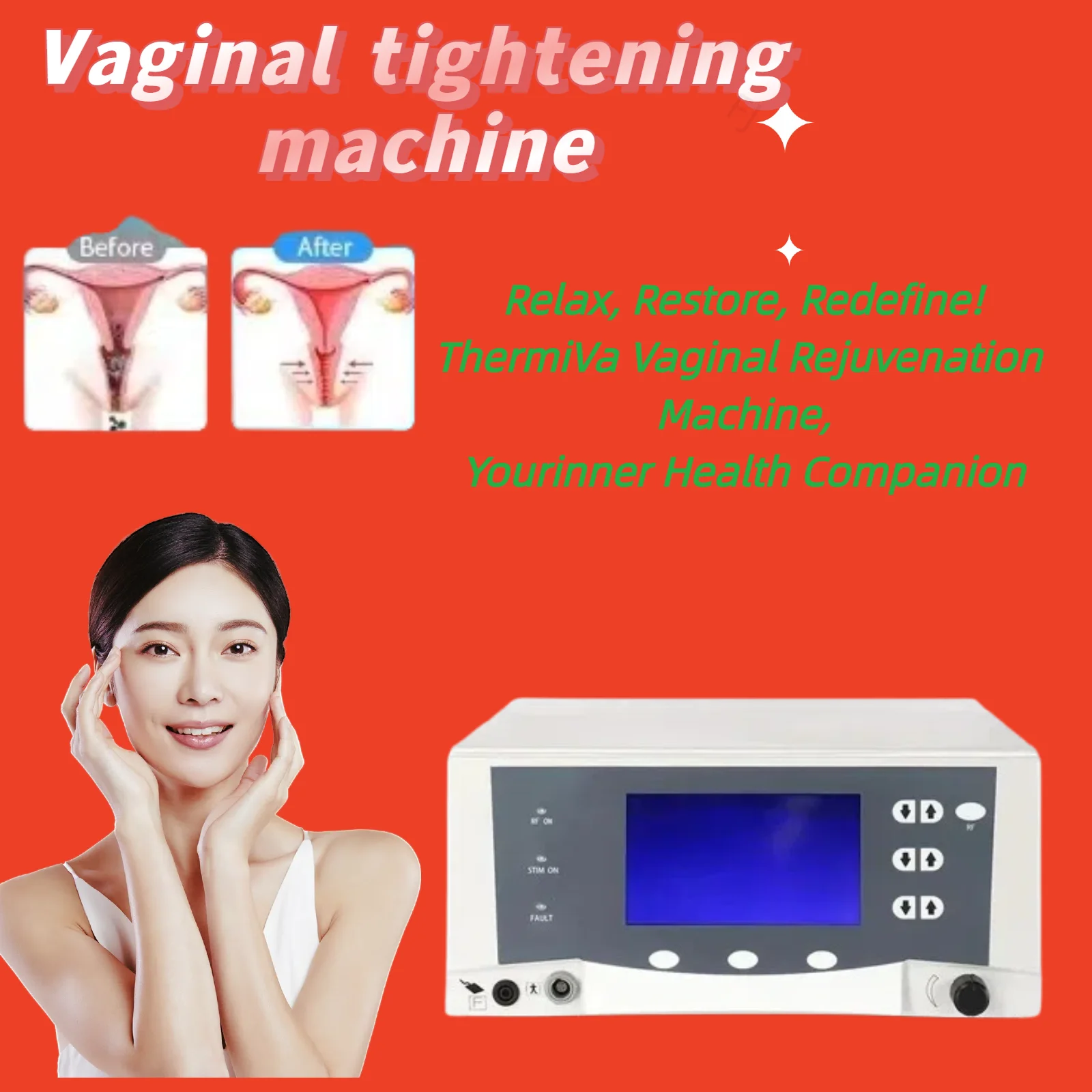 

Фракционная радиочастотная машина Thermiva для частного подтяжки кожи, омоложения, частного ухода, подтяжки, ремонта, дробя, радиочастотная машина