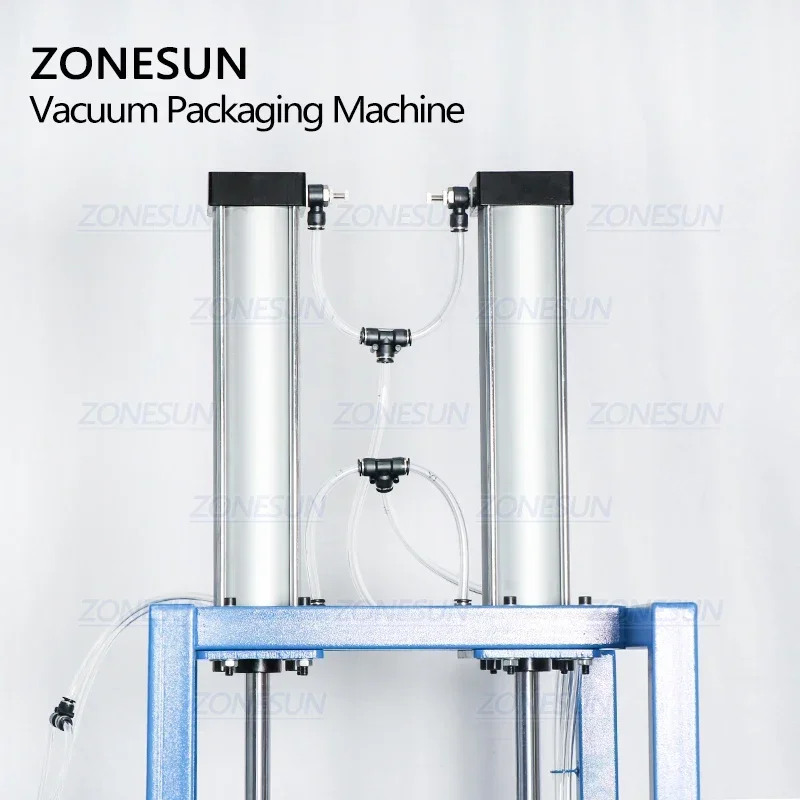 ZONESUN ZS-XD600 الحقيبة فراغ آلة ختم الحزمة الحرارية المصنعين آلة تعبئة الأكياس البلاستيكية شبه الأوتوماتيكية