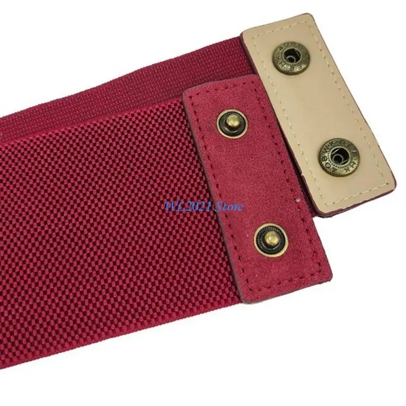 

G5GC Elastic Waist Belt Adjustable Stretch Belt Maternity Belt Waspie Belt Suitable for Work or Party Wear