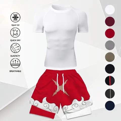 Double layer shorts-AliExpress