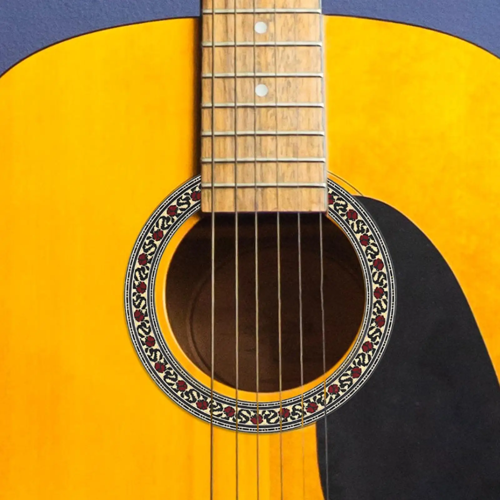 Guitar Rosette Decal Decoration Decorative Supplies Rings Guitar Accessories image 4