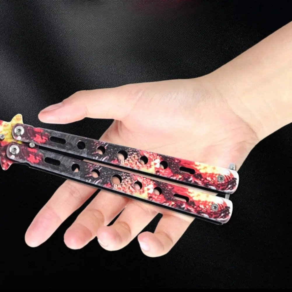 In Stock Valorant Knifes Butterflay GO Vol 2.0 Game Peripherals Metal Model Desktop Decoration Birthday Gift Toys Can Wholesaled