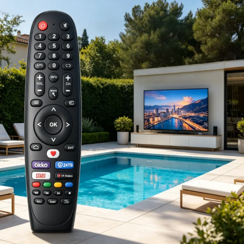 

Universal Replacement Remote Control for TOPDEVICE Smart TV, Compatible with AN4513-C3-1 AN4513-C2-1