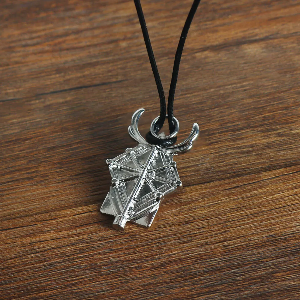 Collana con ciondolo certificato del personale sacro periferico di animazione Frieren, catena con clavicola del mago, gioielli per oggetti di scena cosplay