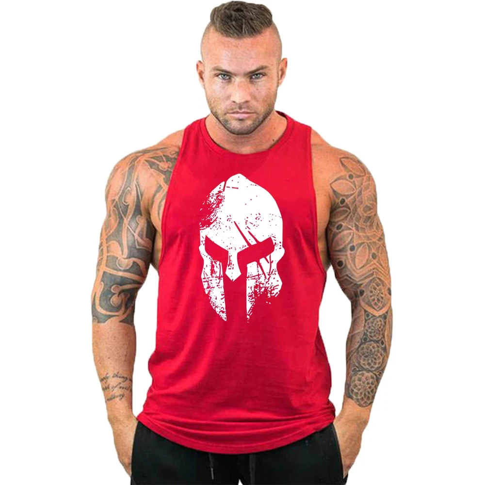 Gym Top Men Shirt Man Muscle Fit T-shirt Fitness Bodybuilding Stringer Vest Clothes Clothing Men\'s Singlets Muscular T-shirts