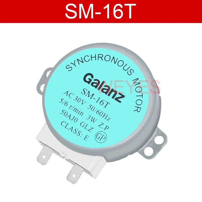 SM-16T For Turntable Motor GAL-5-30-TD GAL-5-30-TD(1) AC30V 50/60Hz 5/6 r/Min 3W Microwave Oven Part