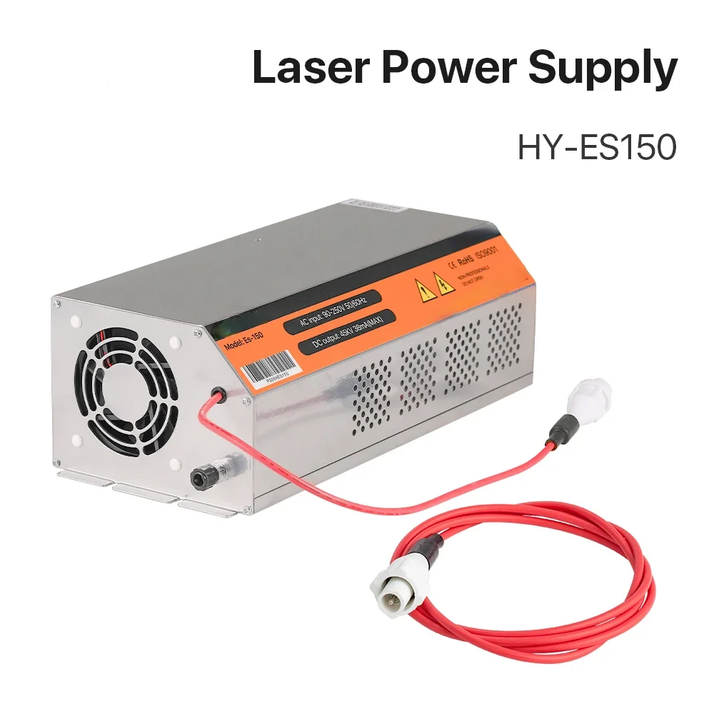 

150-180W CO2 Laser Power Supply for CO2 Laser Engraving Cutting Machine HY-Es150 ES150 Es Series