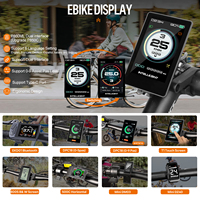 E-bike Display UART Indicator For Bafang/8FUN Mid Hub Drive Motor Electric Bicycle Conversion Kits P860C DPC18  500C DZ40 Mini
