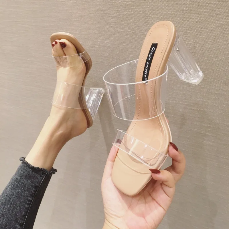 Summer New Women Shoes Sexy Open Toe High Heeled Sandals for Woman Fashion Hollow Out Casual Shoe Designer Shoes Sandalias Mujer